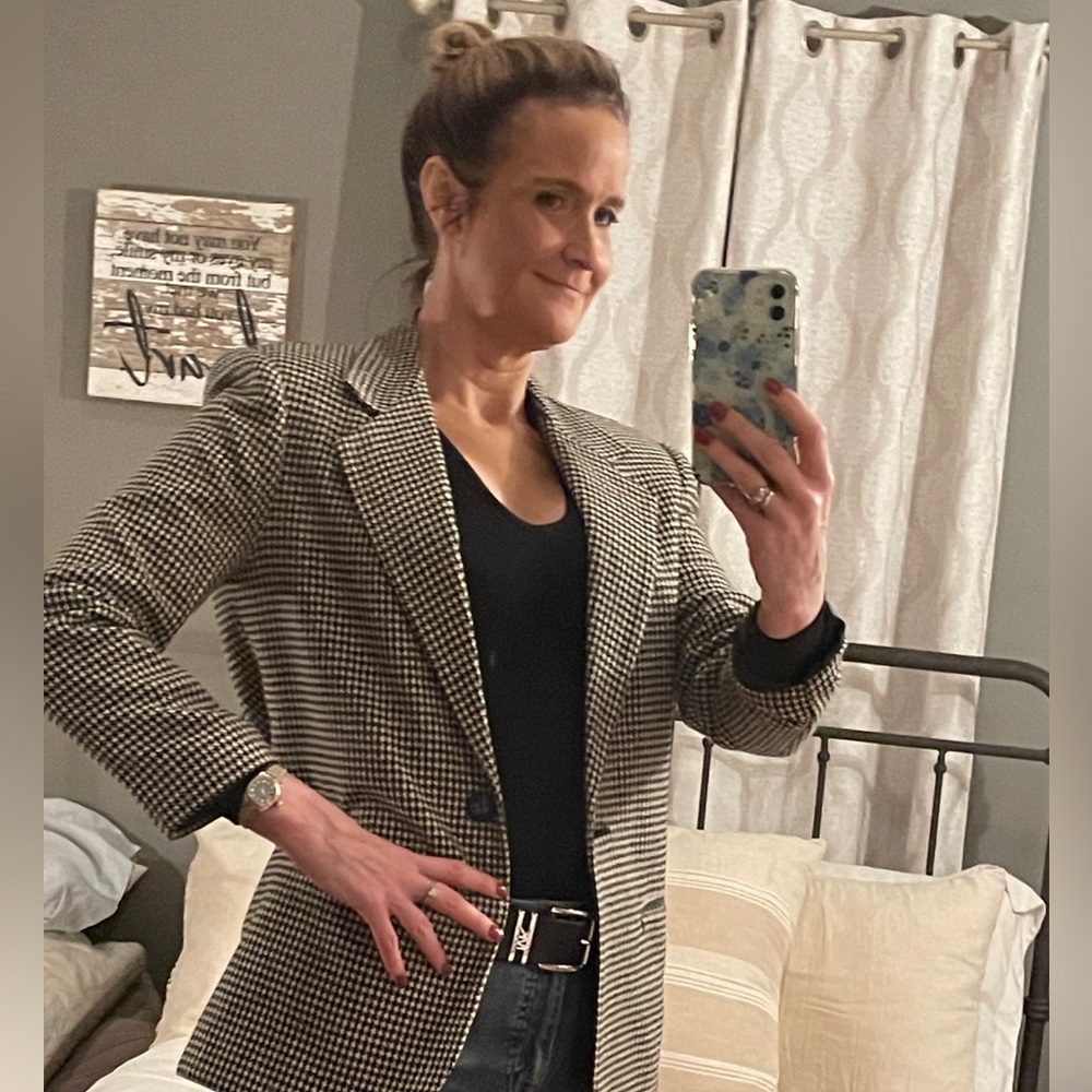 Vintage Women's Houndstooth Blazer size 4